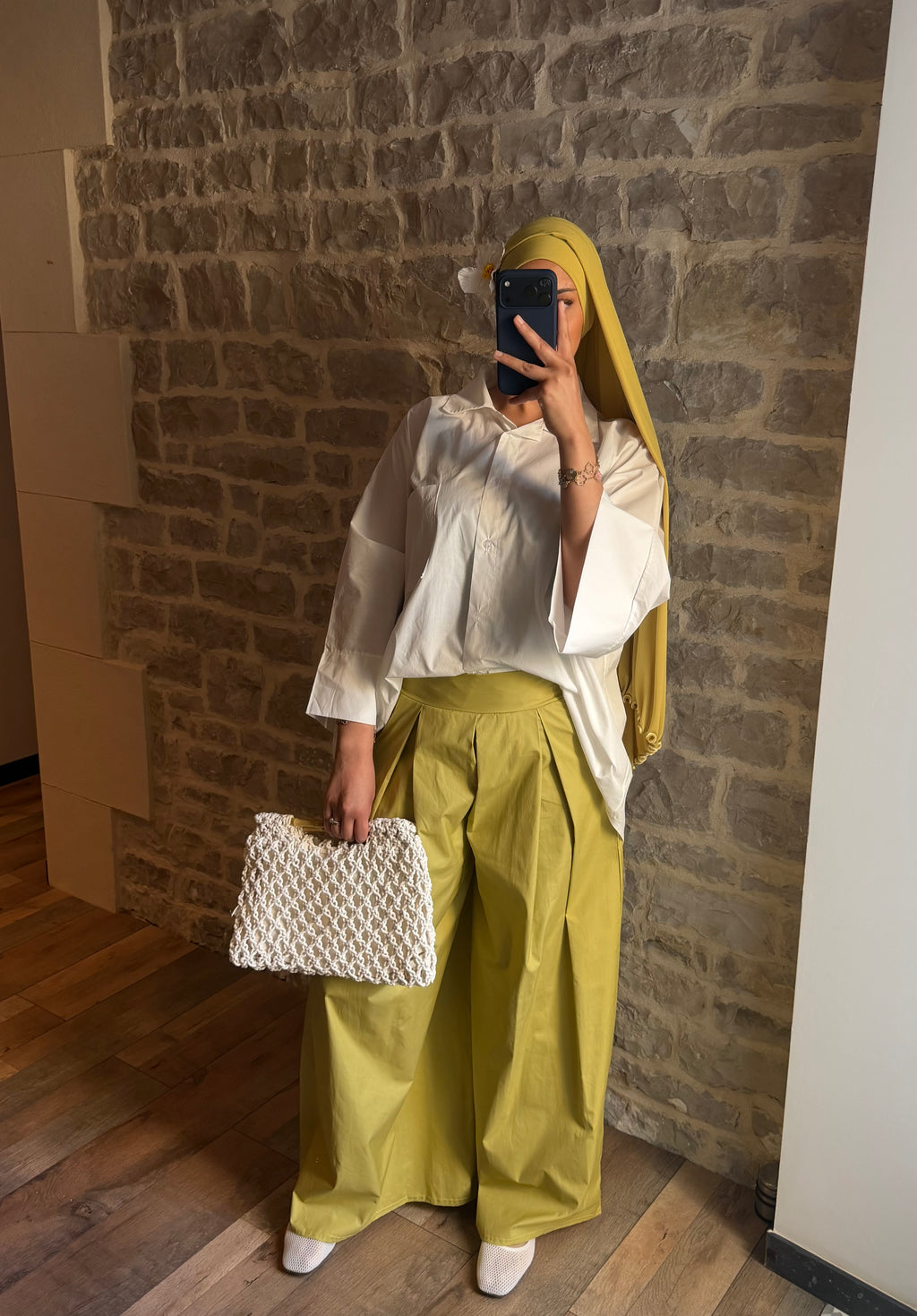 Pantalon SOLÉA Vert Olive 🫒