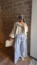 Pantalon SOLÉA Bleu Ciel 🦋