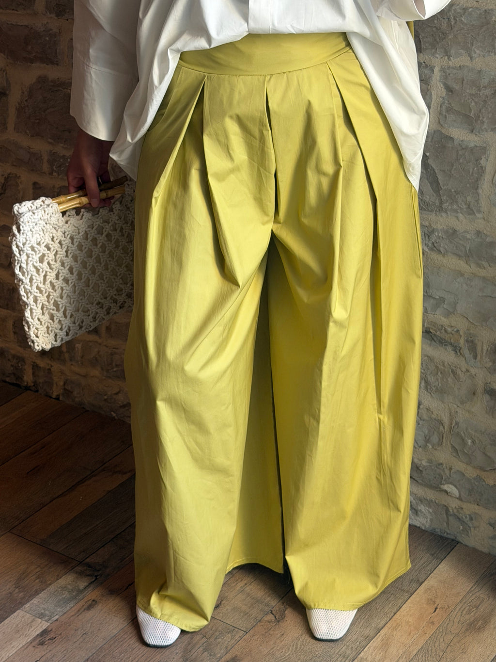 Pantalon SOLÉA Vert Olive 🫒