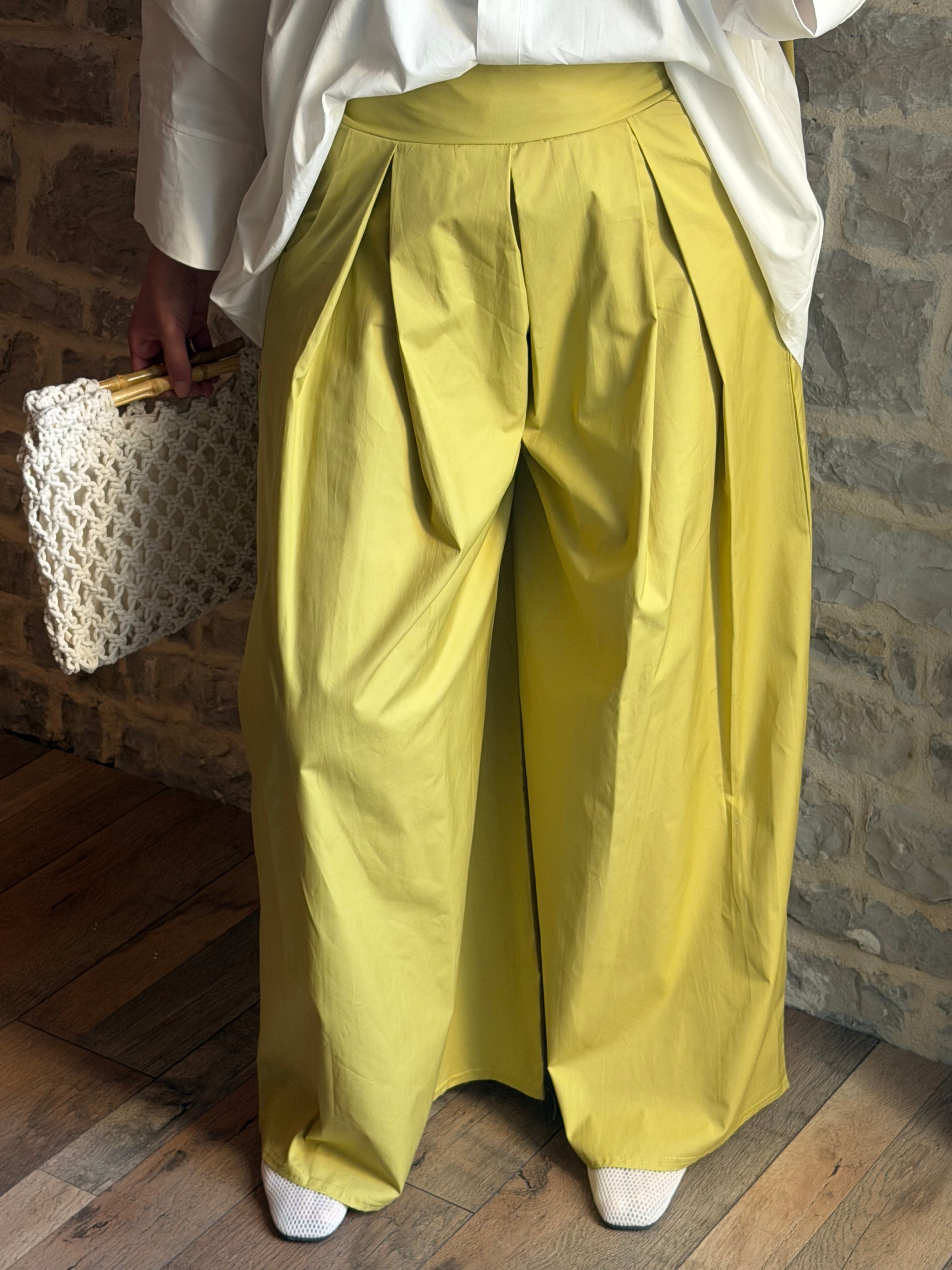 Pantalon SOLÉA Vert Olive 🫒